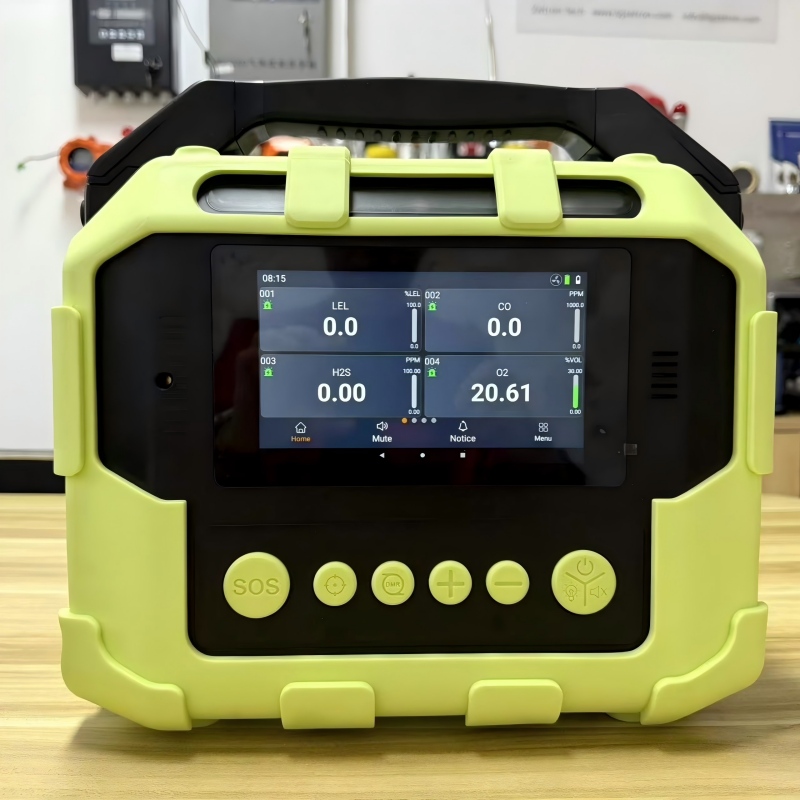 手持ち式可燃性ガス検知器の測定値が飛び続けるのはなぜですか?