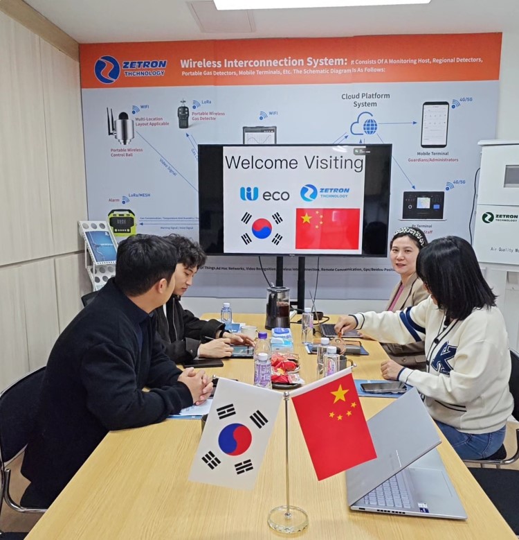 韓国のクライアントがガス安全ソリューションとオゾン分析プロジェクトについて話し合うためにZetronを訪問！
