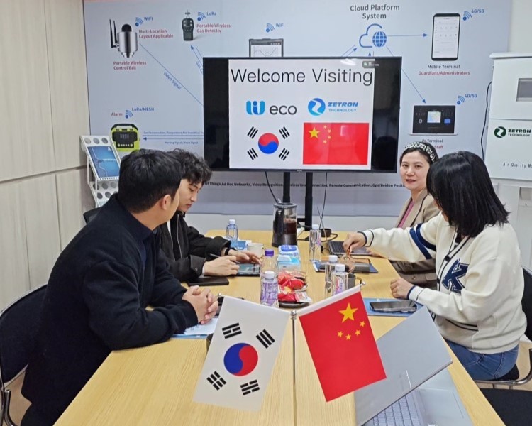 韓国のクライアントがガス安全ソリューションとオゾン分析プロジェクトについて話し合うためにZetronを訪問！